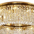 Zula Round Flush Chandelier 12 Light
